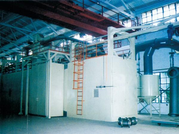 DY大型吊挂式喷丸清理机