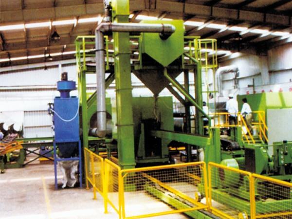 DY钢管内壁抛丸清理机系列