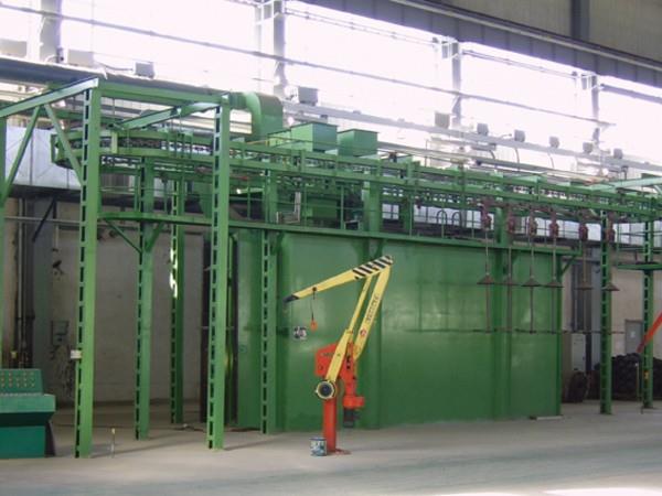 DYQ588悬链积放式抛丸清理机