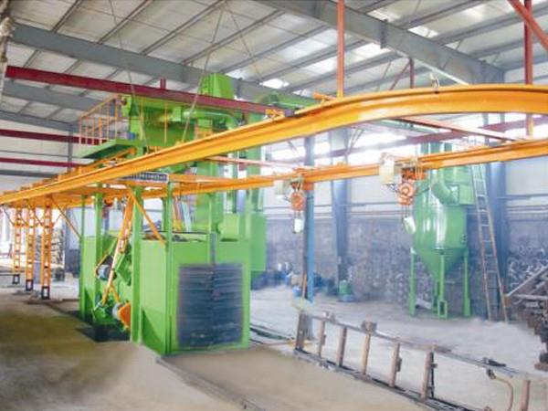 DYQ383系列型材抛丸清理机