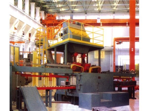 DYQL2系列双工位转盘式鼠笼抛丸清理机